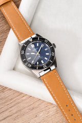 LEATHER STRAP WITH END LINKS FOR SEIKO 1965 HERITAGE DIVER 40.50MM (LX03-143)