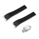 FKM RUBBER STRAP WITH END LINKS FOR SEIKO 5 SPORTS (MX01-SSK)