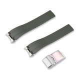 FKM RUBBER STRAP WITH END LINKS FOR SEIKO 5 SPORTS (MX01-SSK)