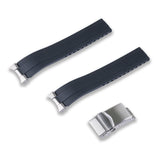 FKM RUBBER STRAP WITH END LINKS FOR SEIKO ALPINIST (MX03-117)