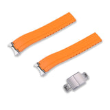 FKM RUBBER STRAP WITH END LINKS FOR SEIKO ALPINIST (MX03-117)