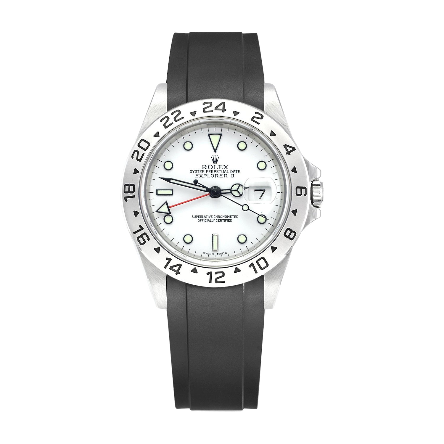 Rolex 16570 rubber strap Clearance
