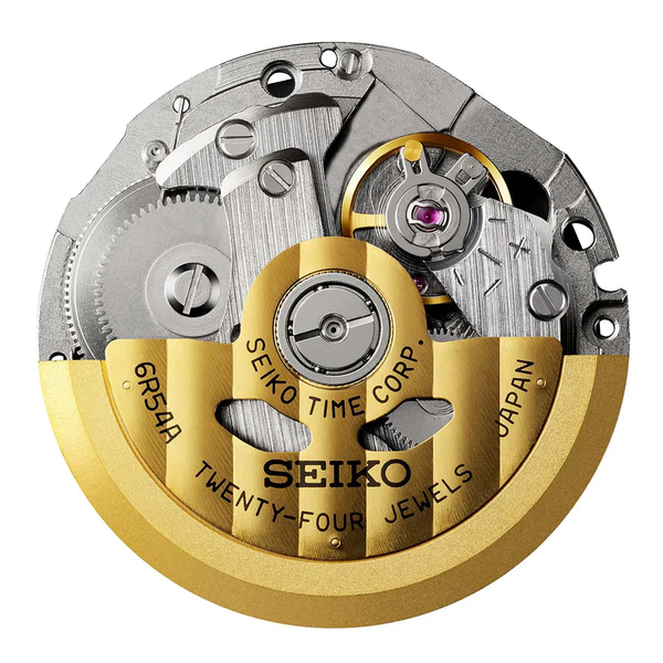 Seiko automatic GMT 6R54 movement