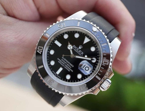 Why You Should Add a Rubber Strap to Your Rolex