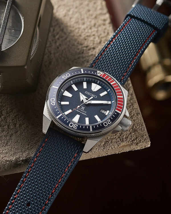 INTRODUCING the Crafter Blue UX05 Performance FKM Rubber Strap