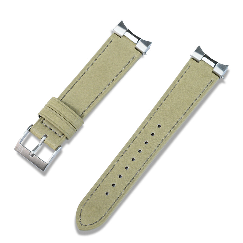 LEATHER STRAP WITH END LINKS FOR SEIKO SPEEDTIMER 41.40MM (LX03