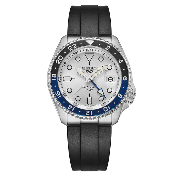 FKM RUBBER STRAP WITH END LINKS FOR SEIKO 5 SPORTS / GMT (MX01-SSK
