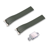 FKM RUBBER STRAP WITH END LINKS FOR SEIKO 5 SPORTS (MX01-SSK)