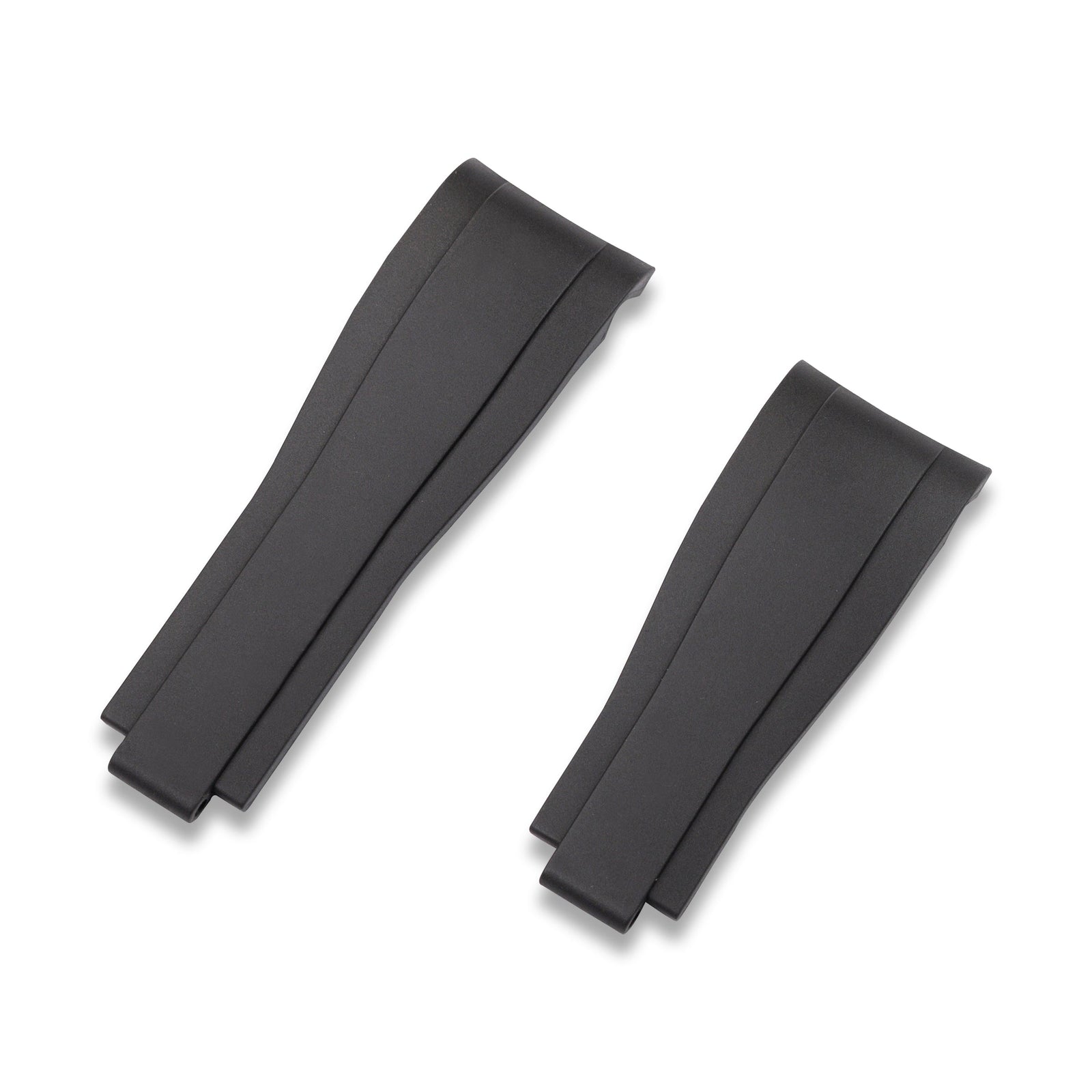 CURVED END RUBBER STRAP FOR ROLEX SUBMARINER REF.16610, 16800