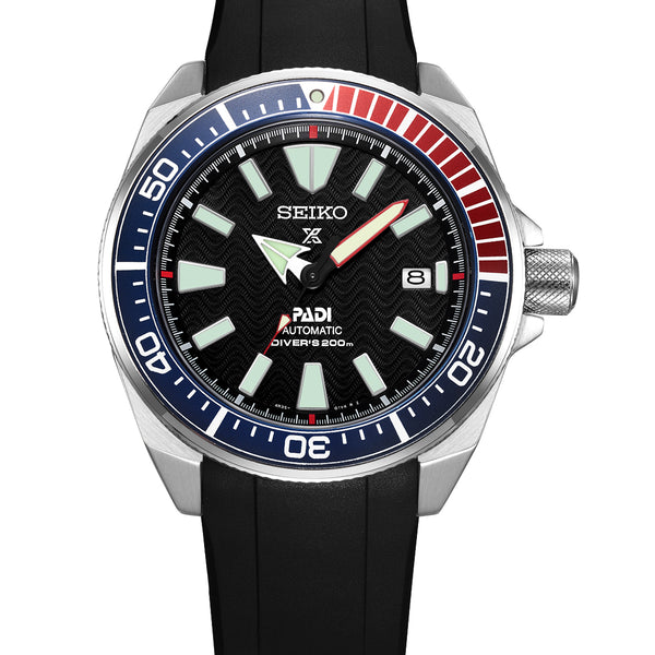 Seiko samurai rubber strap clearance