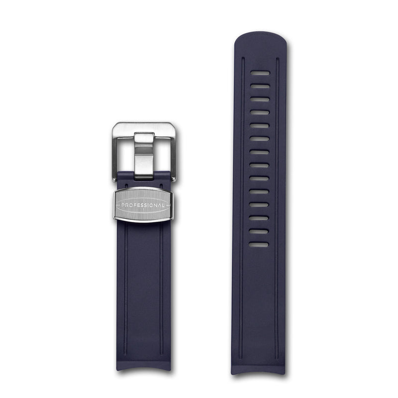 Crafter Blue Cinturino Seiko Caucciù CURVED END RUBBER STRAP FOR