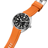 CURVED END RUBBER STRAP FOR SEIKO Mini Turtle SERIES (CB13)
