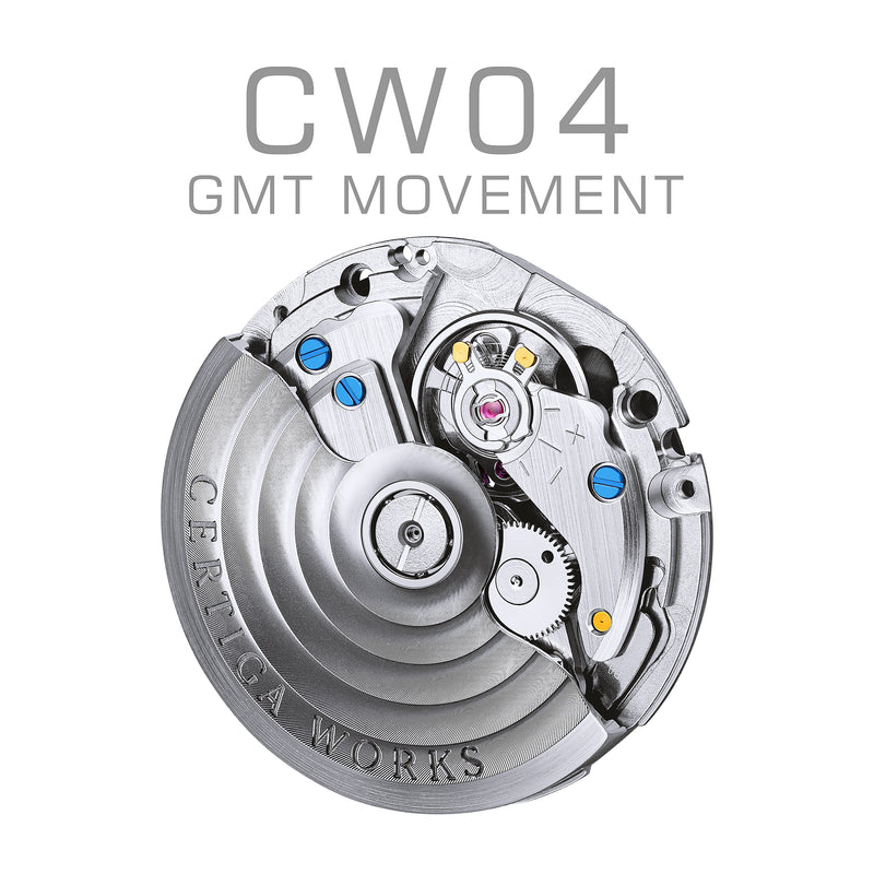CW04 GMT - Modded Watch Movement by Certiga Works