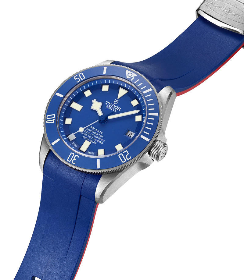 Blue Rubber Strap Tudor Pelagos 25600tb Tudor Pelagos 25600TB Blue