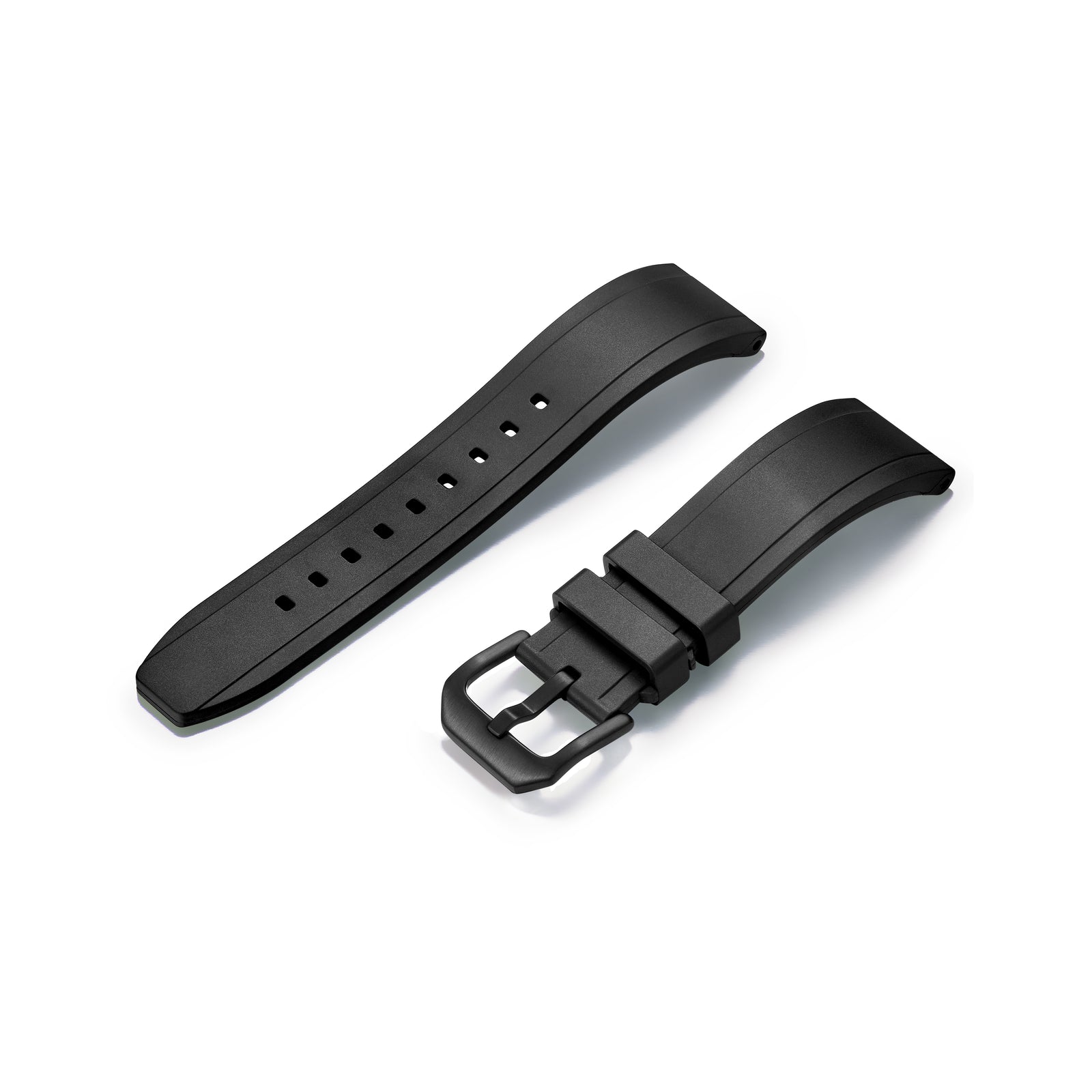 22mm STRAIGHT END FKM RUBBER STRAP (UX03) – Crafter Blue